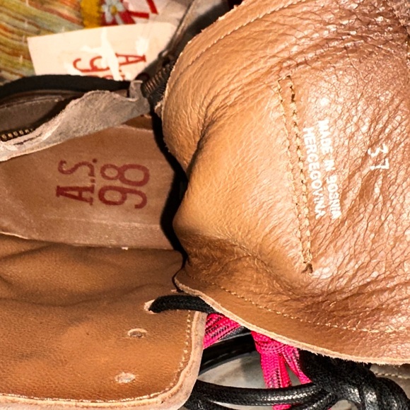 A.S.98 Vonne Platform Combat Boot - EU Size 37/US 7 - Picture 5 of 7